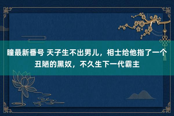 瞳最新番号 天子生不出男儿，相士给他指了一个丑陋的黑奴，不久生下一代霸主